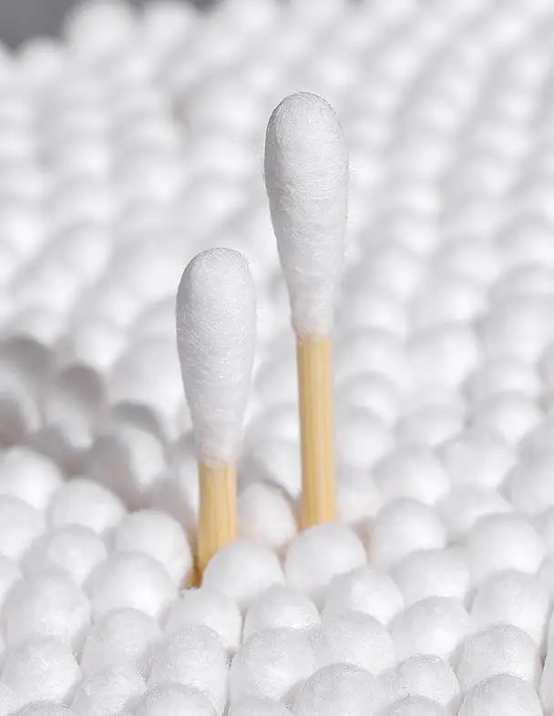 Middle East Aisa  biodegradabl disposable Cotton Swab Stick qtips cotton swabs for cleaning