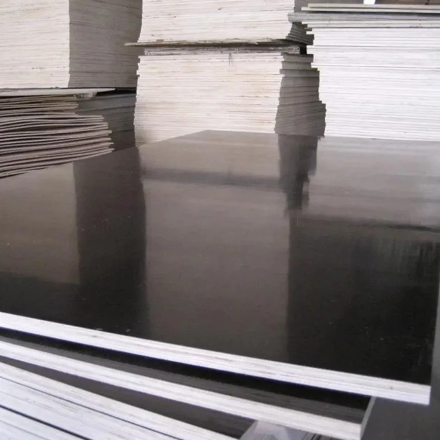Cheap Prices Laminated Marine Plywood Phenolic Board 1830*915mm Black Film Faced Plywood 15mm