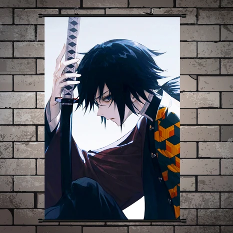 Custom wall poster Wall Hanging Scroll Poster For Home Decor Scroll Banner