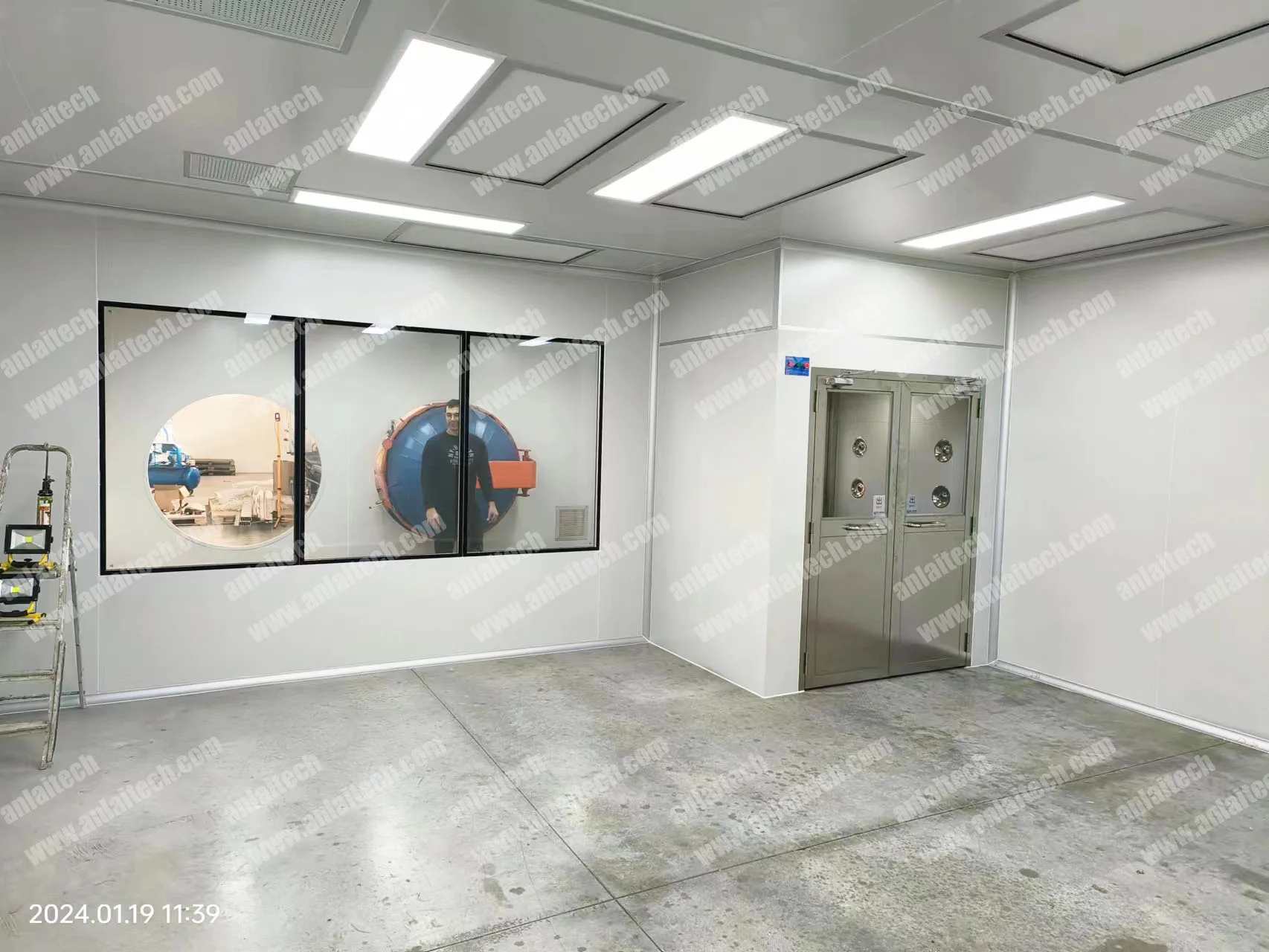 ISO7 Class100000 Clean Room Modular Dust-Free Workshop Clean Room