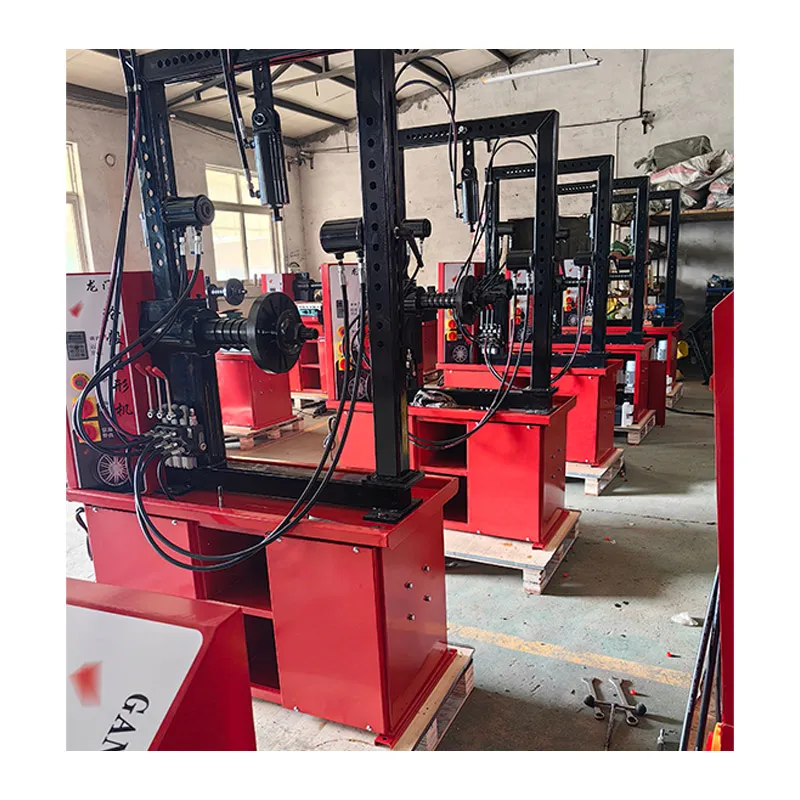 Gantry Style Wheel Repair Machine Rim Straightening Wheel Hub Straightening Machine Rim Straightening Polishing Machine