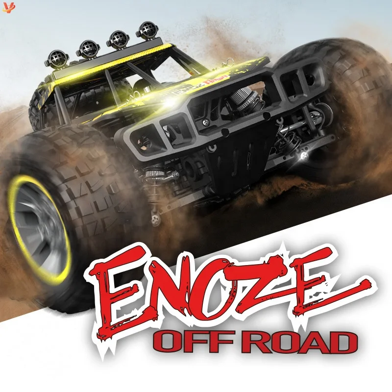 60km/H ENOZE 203E 4WD RC Drift Car Toys High-Speed Jeep 1/10 Brushless Electric Motor Radio Controlled Metal Vehicle for Adults
