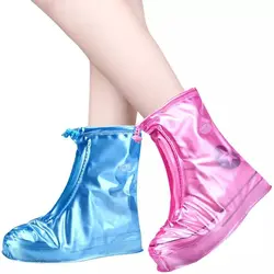 Wholesale Cheap PVC Shoe Rain Cover Foldable Non-Slip Safety Waterproof Rain boots snow Cover Shoe Raincoat cover