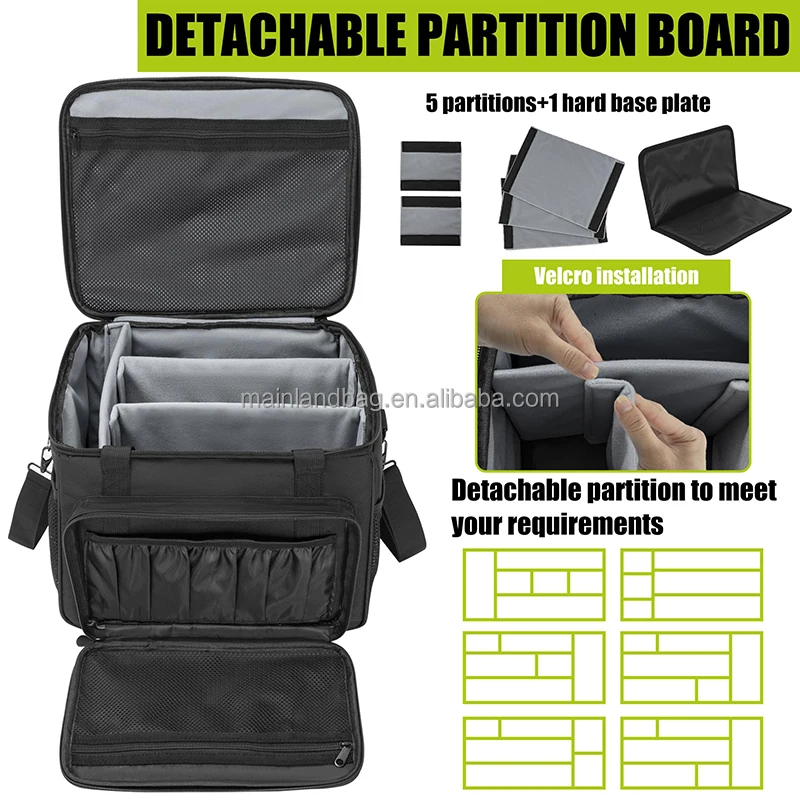 Travel Vacuum Cleaner Accessories Storage Bag Compatible Carrying Case for Dyson Storage Organizer Carrying Bag With Strap