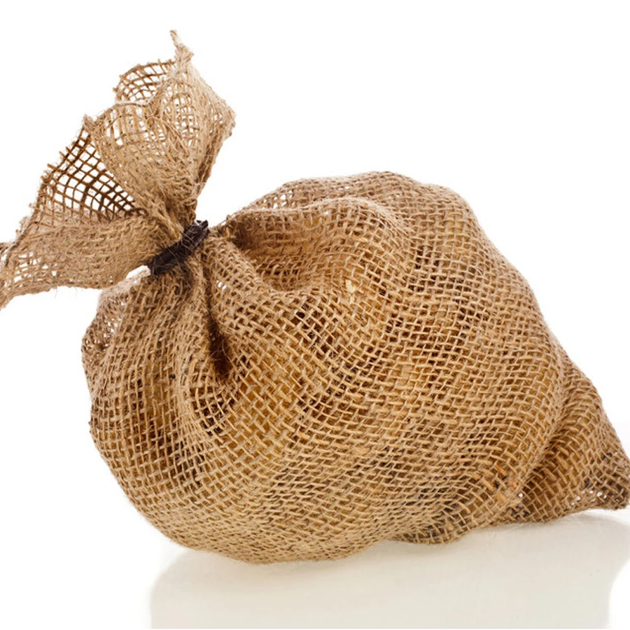 Packing Burlap Sacks Gunny Feed Bag for Onions Root Vegetables