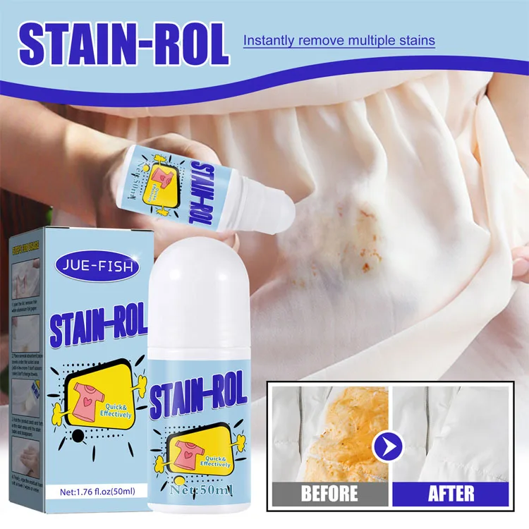 Jue Fish Instantly Remove Multiple Stains Strong Decontamination Harmless Clothes Stain Remover