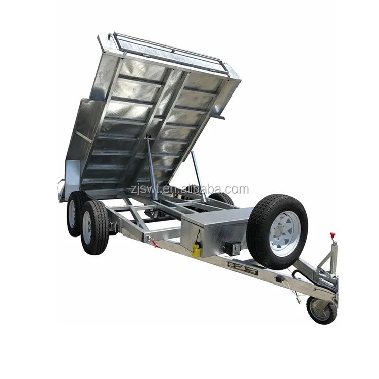 Economic hydraulic agricultural trailer tipping trailer trailer sale