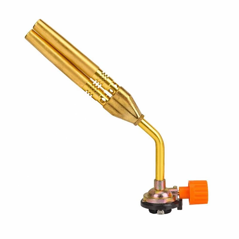 Double nozzles  brass tube outdoor camping  blow torch