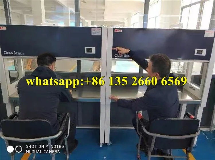 Stainless steel laminar air flow cabinet mushroom growing equipment vertical clean work bench for mushroom inoculation