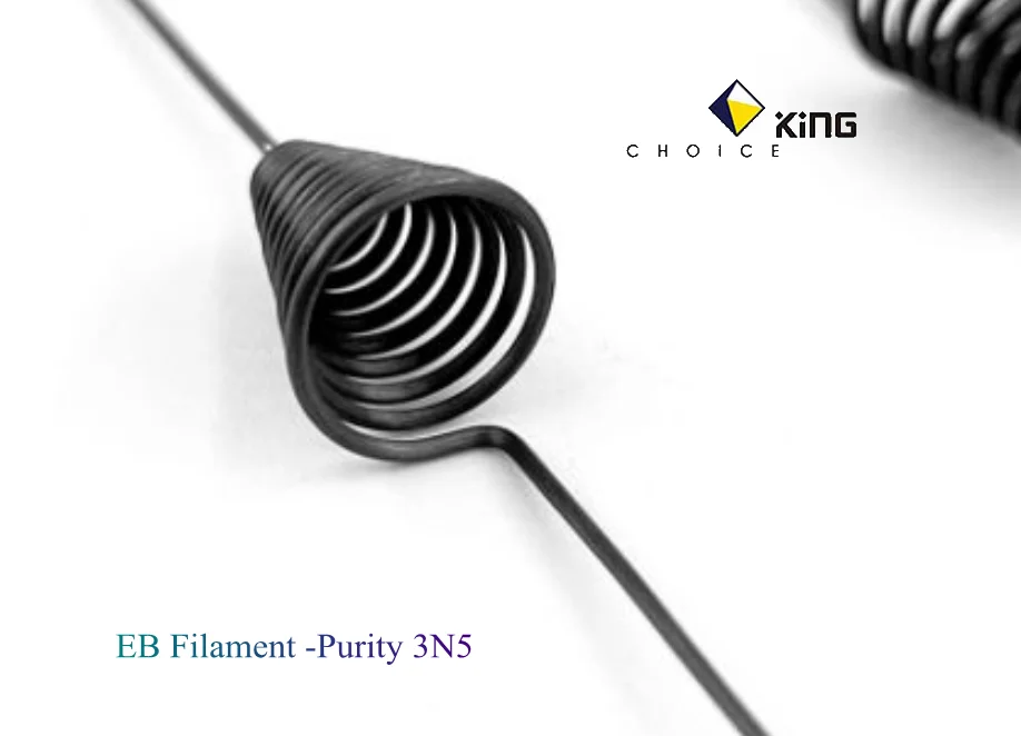 Ion source tungsten filament ion plating  tungsten heater