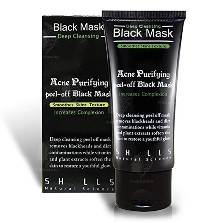 In stock deep cleansing pore purifying peel off natural bamboo charcoal blackhead remover shills black facial manufacturer