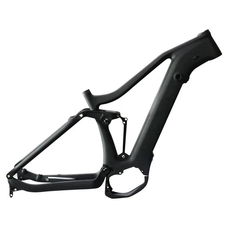 
Cheap Toray Carbon Aero Suspension Ebike Frame With Bafang M500 motor 