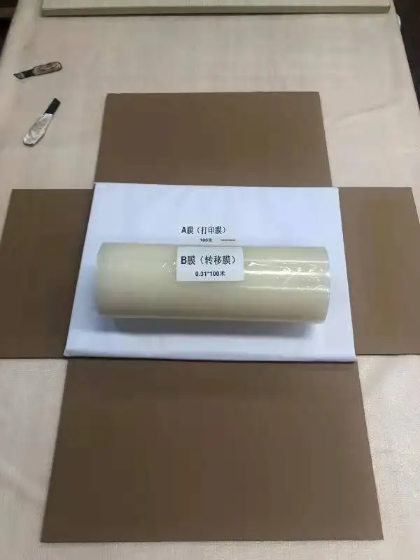 High speed printing 6090 UV inkjet transfer on different kinds of material direct to film DTF UV printers
