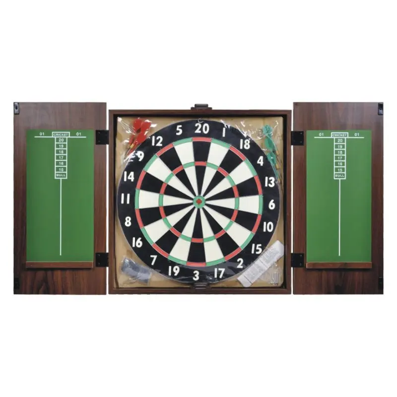 Outstanding  wooden outdoor dartboard cabinet with score board