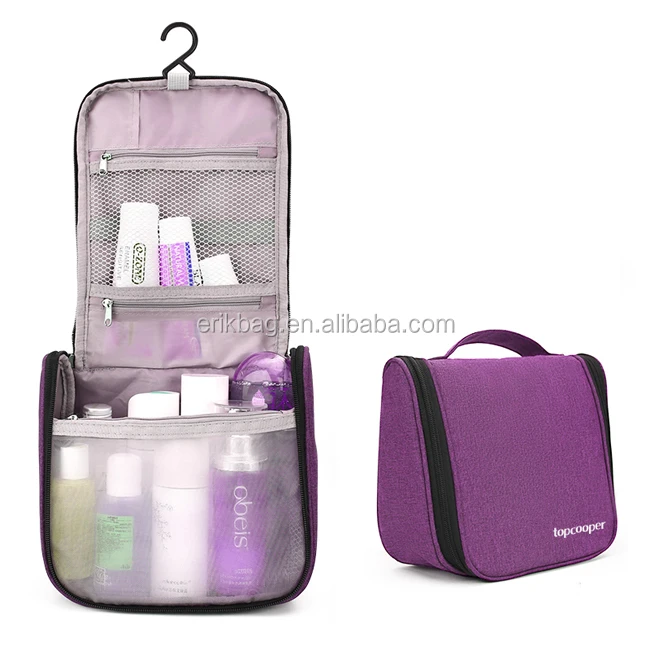 Travel Toiletry Bag with hanging hook