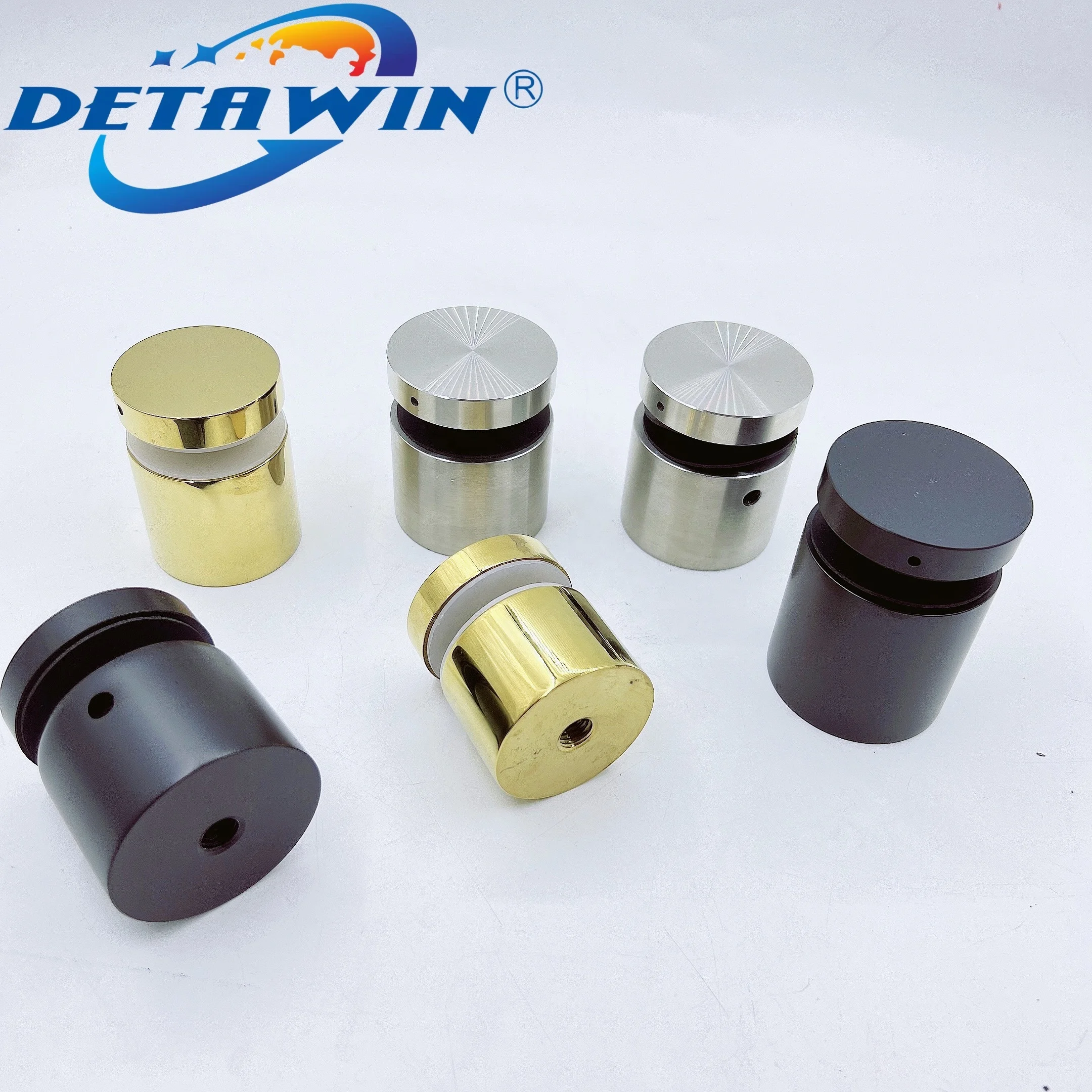 Factory Customization Adjustable Glass Standoff  Stainless Steel Glass Balustrade Standoff Glass Accessories