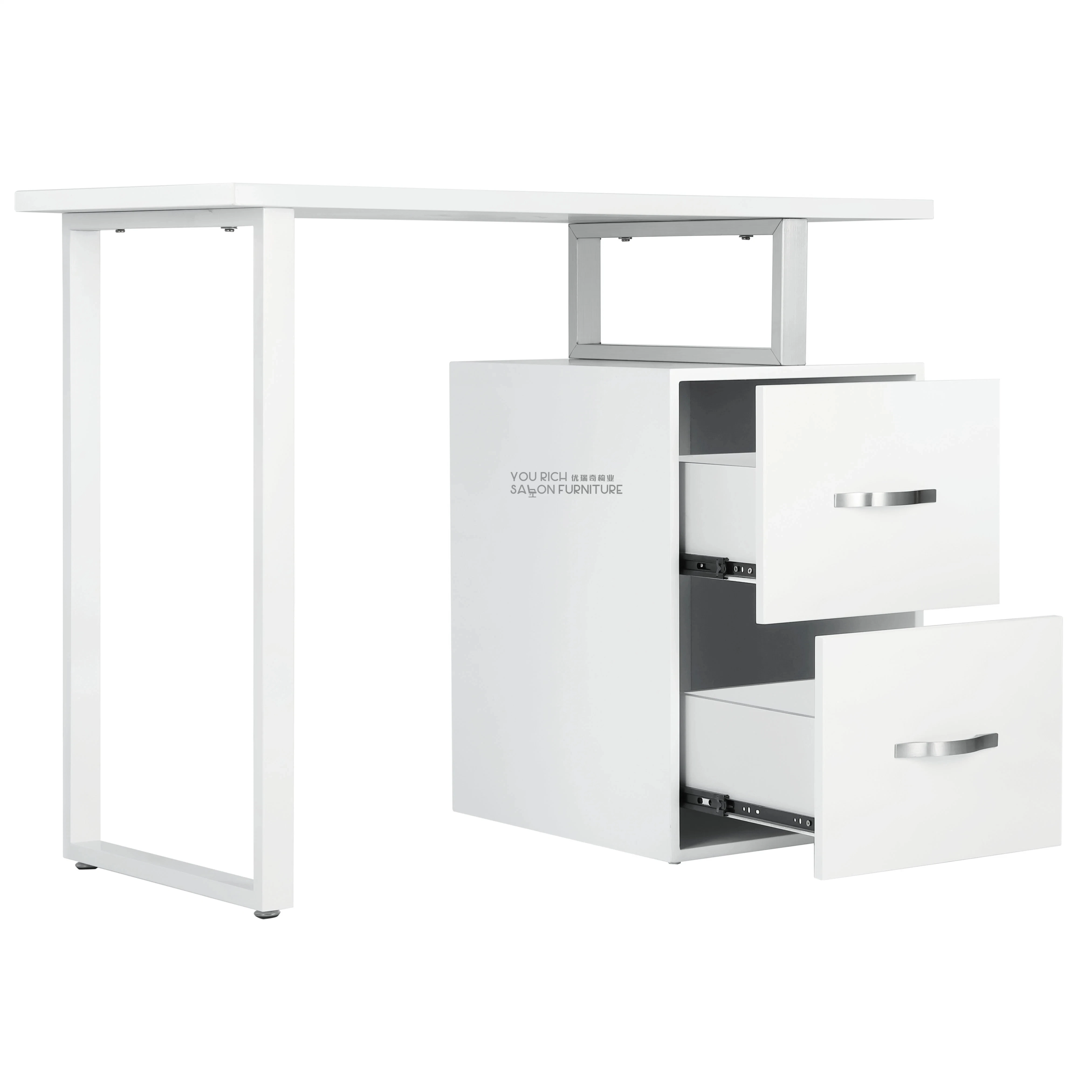 White Table with Drawer Beauty Salon Nail equipment Desk Custom