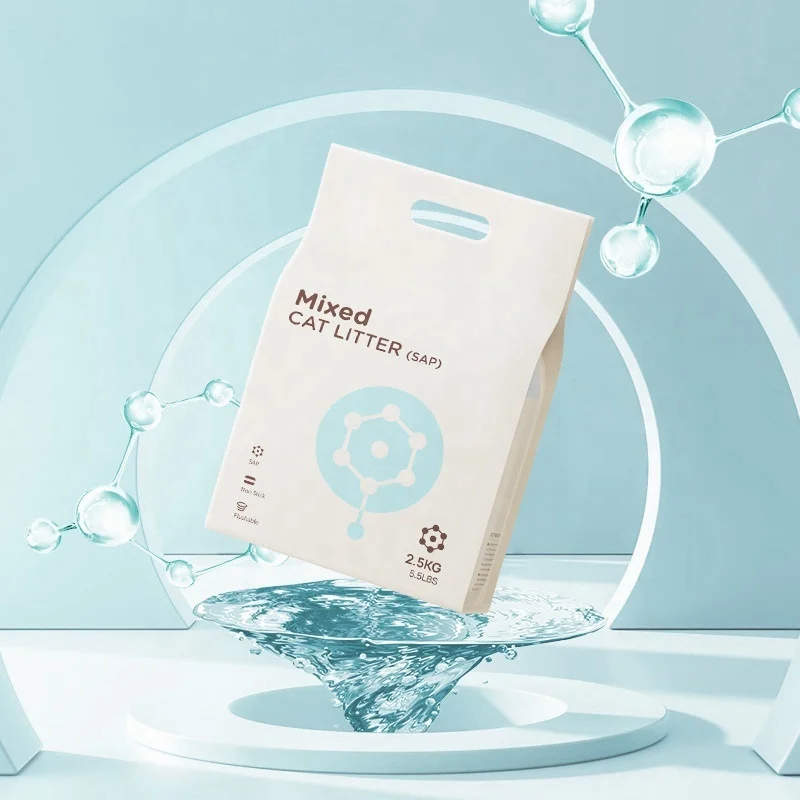 Tofu Cat Litter with Activated Carbon Polymer: Ultimate 170x Water Absorption, Aroma Dispersion, & Odor Control