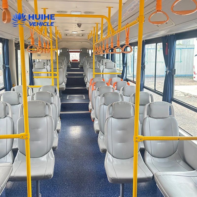 Second Hand CNG Gas City Buses CNG LNG Mini Bus Yu tong Used CNG Bus