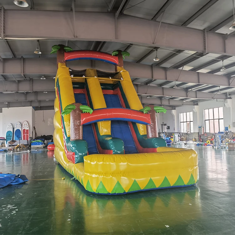 Водная надувная водная горка для бассейна для взрослых