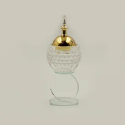 New hot sales backflow arabic creative crystal incense burner