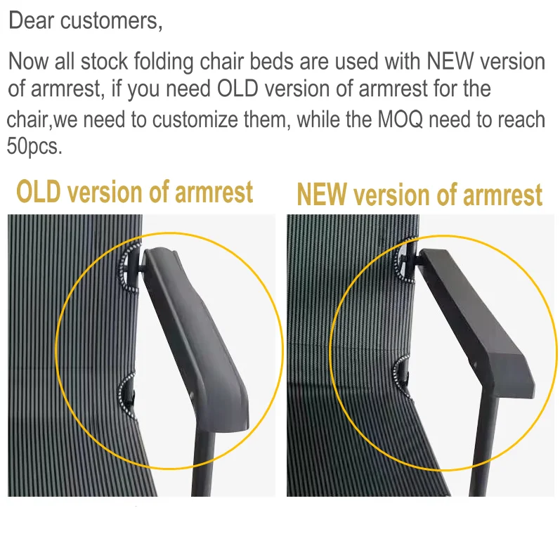 Outdoor Fold up Portable Steel Sun Lounger Beach China Folding Beach Lounger Folding Chair Bed