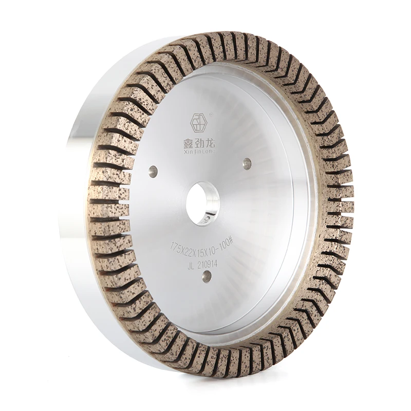 Thinner Segmented Diamond Wheel Factory Directly Sell Diamond Cup Grinding Wheel  For High Speed Edging Machine