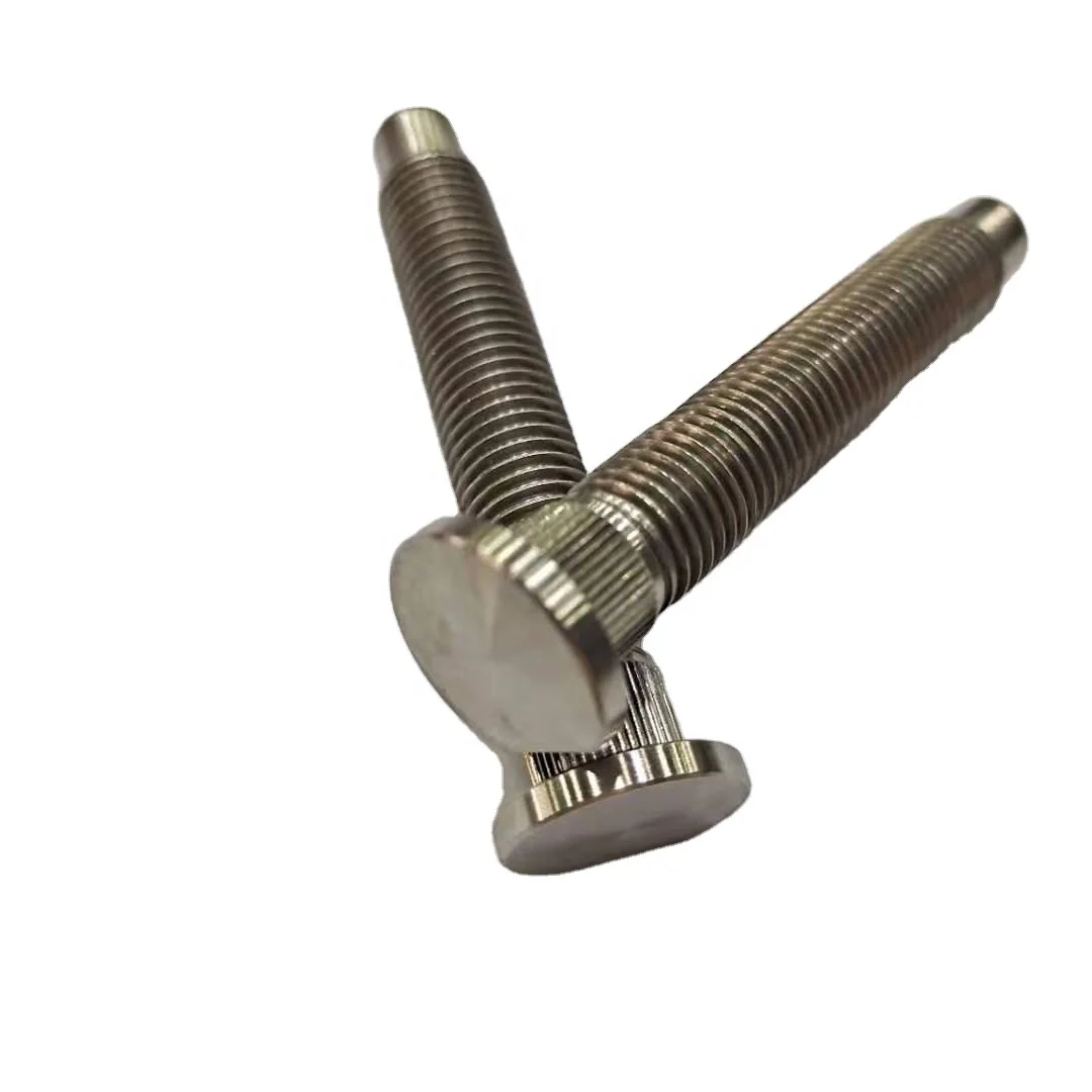 Custom-made silver high-performance Gr5 titanium wheel stud M12*1.5*55mm for Toyota