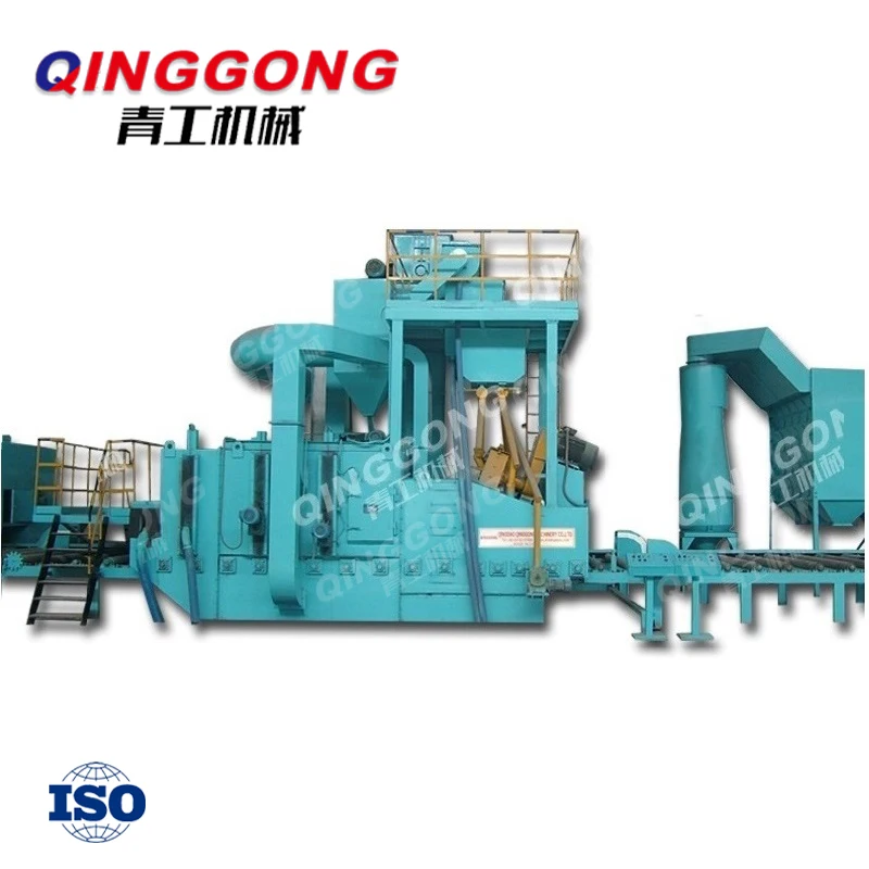 Good quality surface treatment equipment with painting and shot blasting machine steel plate preservation line