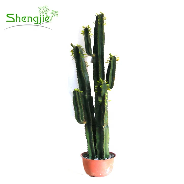 Wholesale Large Outdoor Ornament Plastic Fake Artificial Cactus Plants