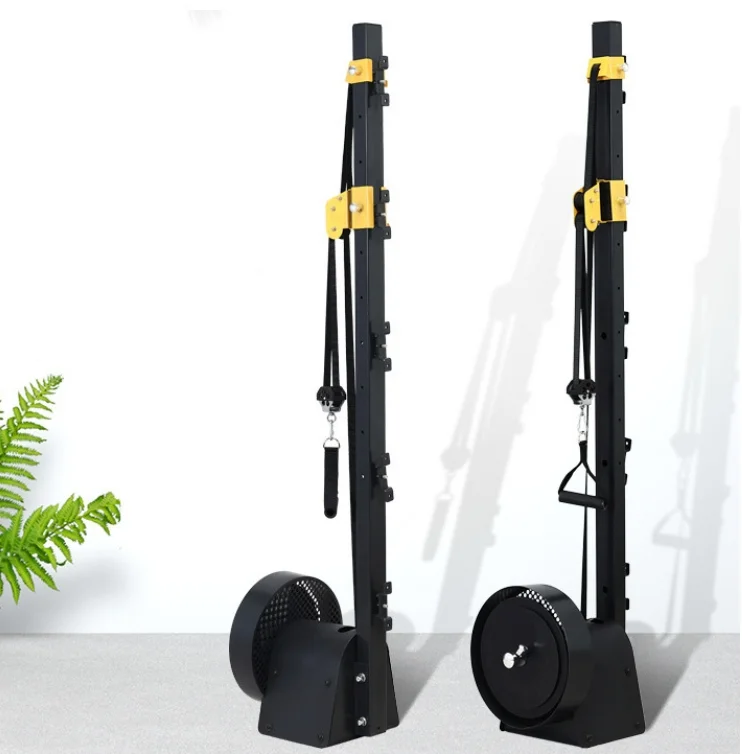 Vertical flywheel resistance trainer centrifuge training machine high and low pull trainer centrifuge fitness equipment