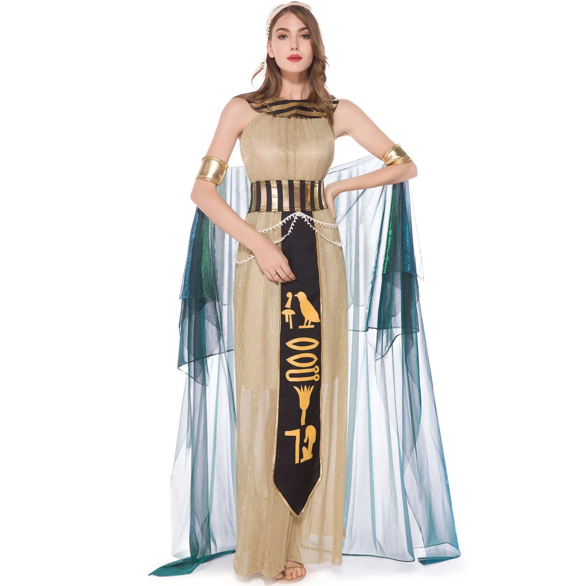 
Cleopatra costume ball dress Halloween costume 