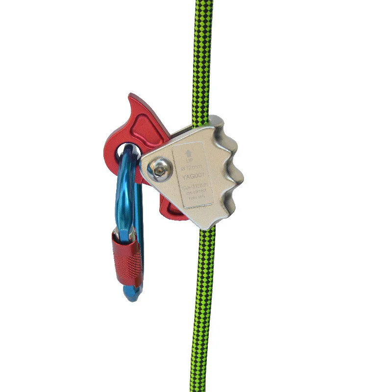 High quality  aluminum safety rescue rope grab for falling protection