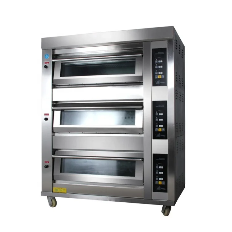 TY Commercial electric deck oven and bakery equipment with steam and stone