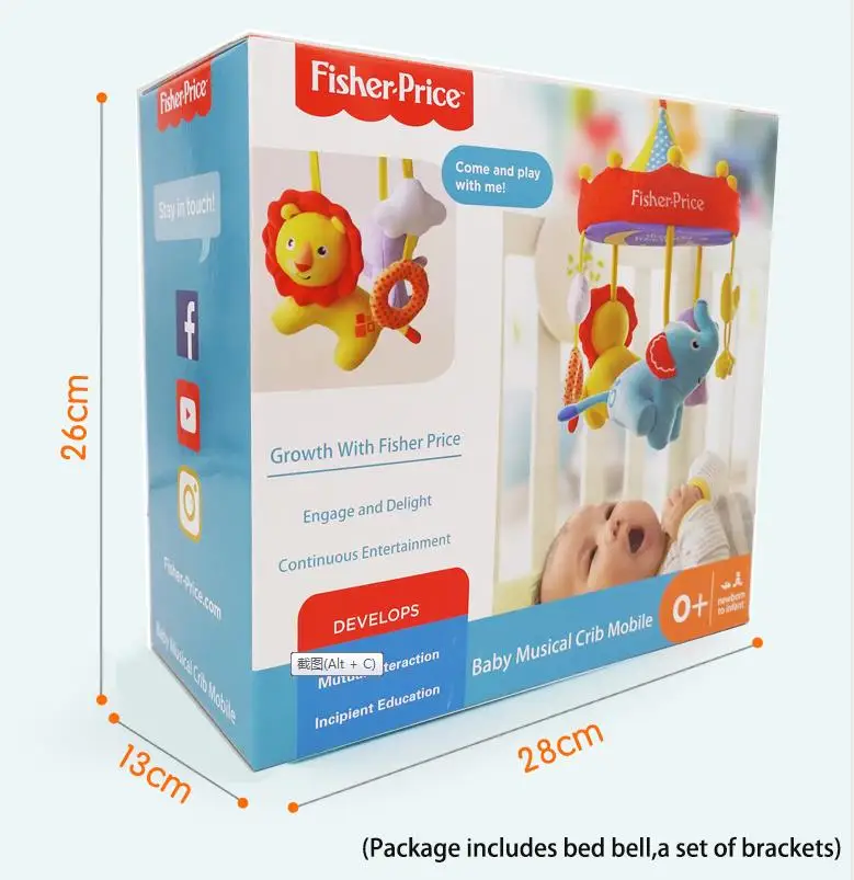 
baby musical crib mobile infant bed decoration hanging mobile toys plush animals rotating nursery mobile for toddlers 