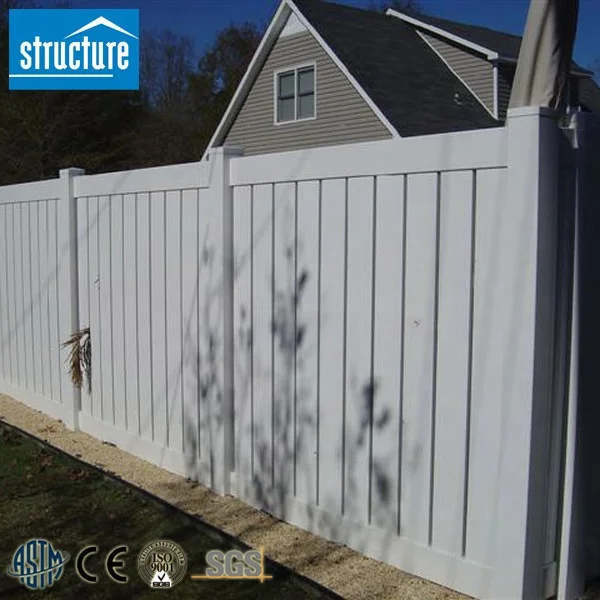 Cheap Garden Decoration PVC Vinyl Security Yard Fence Children Safety Fence