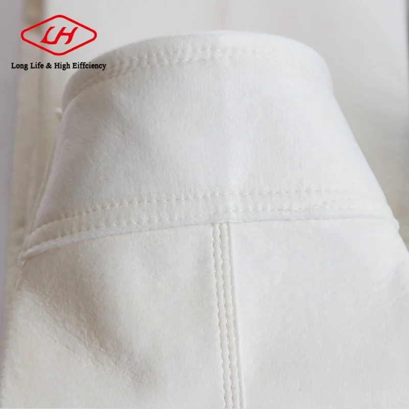 
2019 new products air permeability PTFE filter bag in china factory 