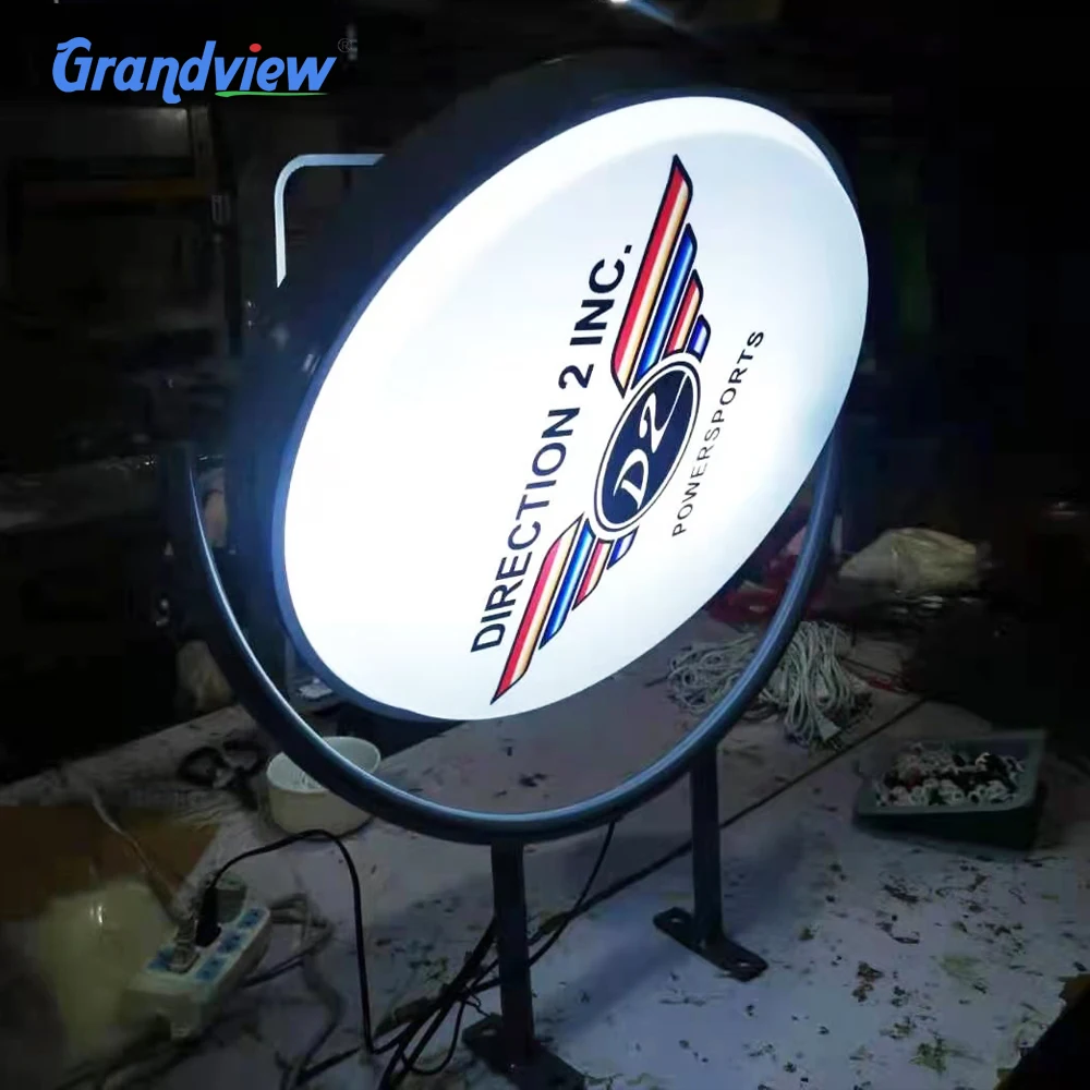 Outdoor Advertising Customized Coffee Shop Store Bar Led Sign Light Box Signage