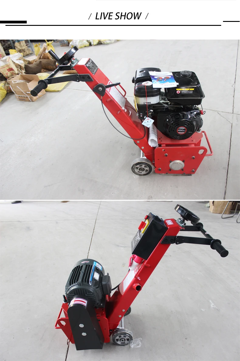 XG250 Hot Sale Concrete Milling Machine 250mm Asphalt Road Milling Machine Concrete Scarifier  for Sale