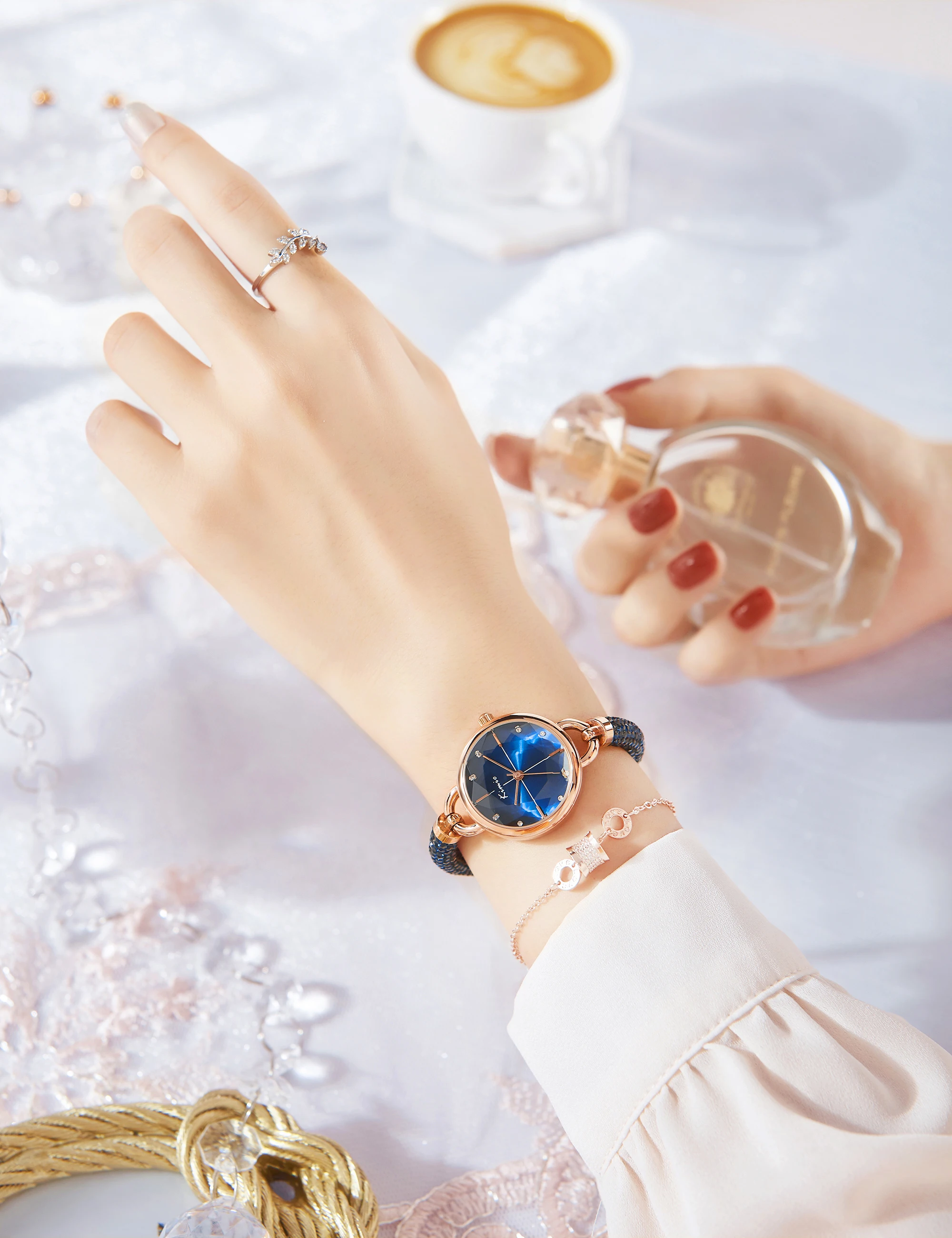 Original Factory Trend black ladies watch beautiful strap women watch bracelet watch for ladies