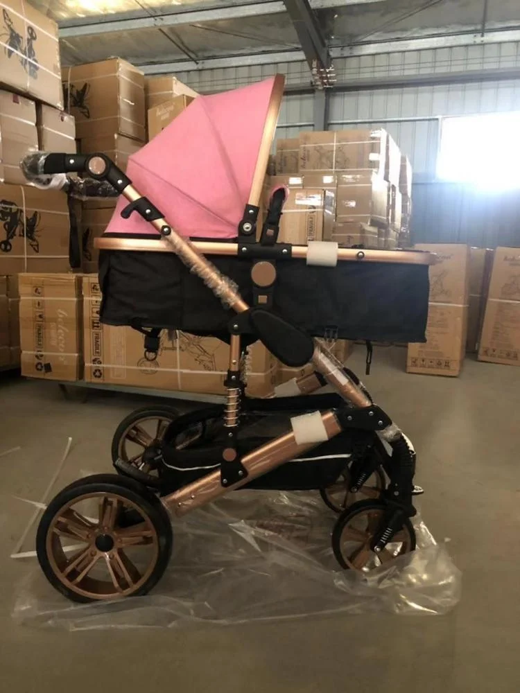 
factory hot sale twin baby prams / double seats baby stroller / 600D Oxford fabric baby carriage with cheap price 