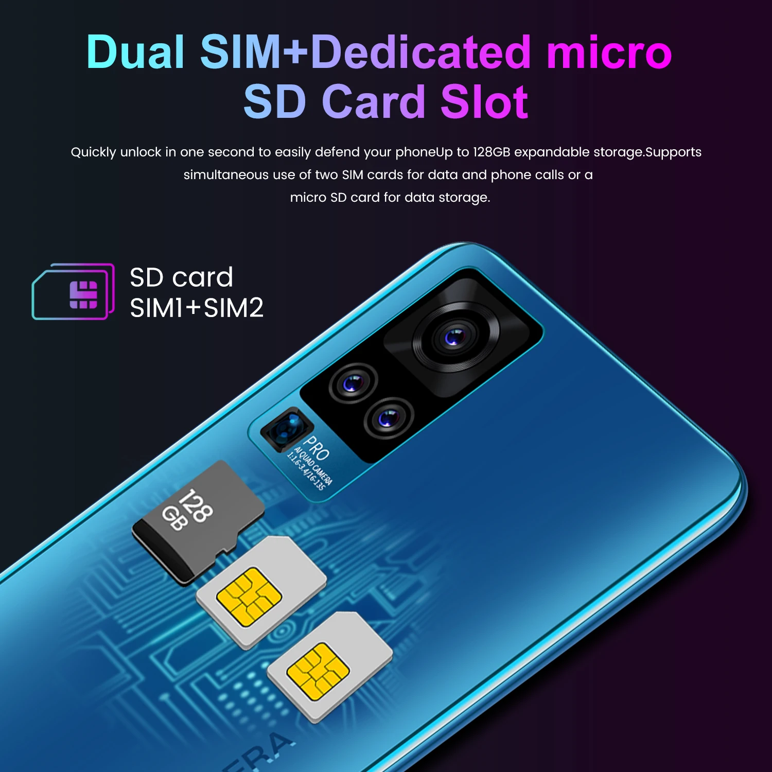  Cheap Original 5.8 inch Ram 4GB 64GB Rom Android 10.0 Unlocked Small Cell Phone Smart Mini 4G Mobile