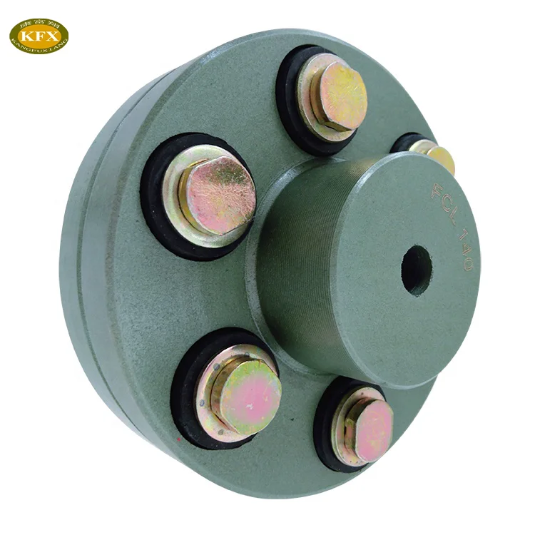  FCL Cast Iron Elastic Sleeve Pin Shaft Coupling For