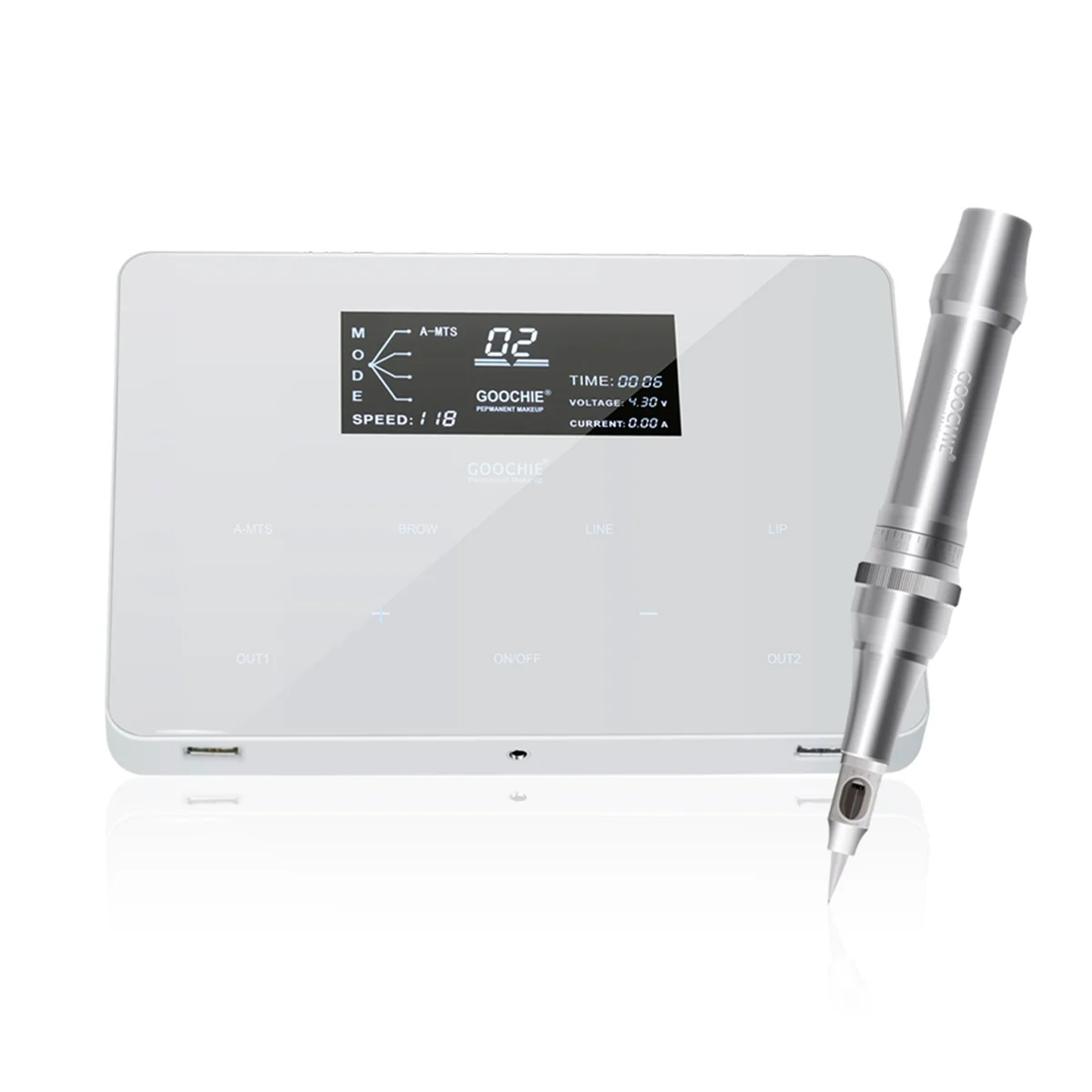 Professional Goochie M8-4 Eyebrow Eyeliner Lip Blush Digital PMU Permanent Makeup Microblading Tattoo Machine