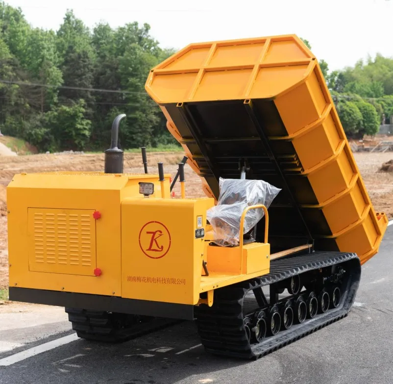 factory sale manufacturer price 4.5ton loading capacity Crawler Small Dumper for mining use