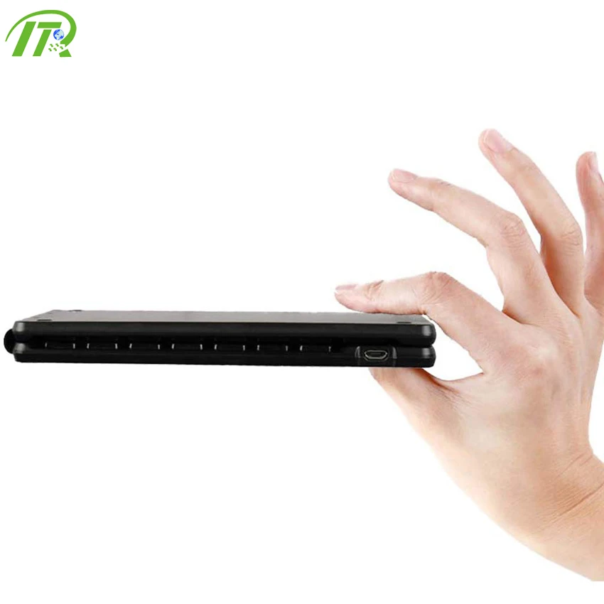 
China Manufacturer Slim Portable AZERTY Korean Wireless Mini Arabic Keyboard 