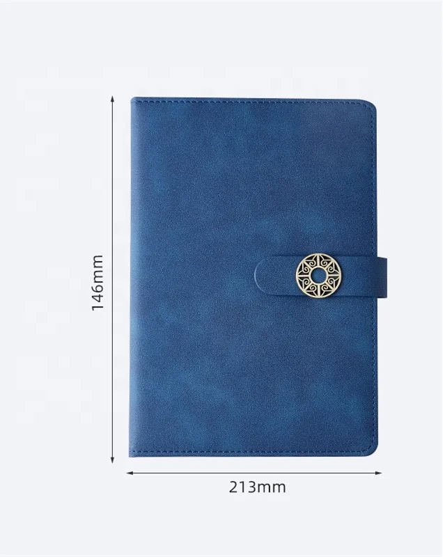 Hollow Notebook A4 Thickened Simple Notepad in Stock A5B5 Business Printed LOGO Student Diary A5 Hardcover Custom Color 5-7 Days