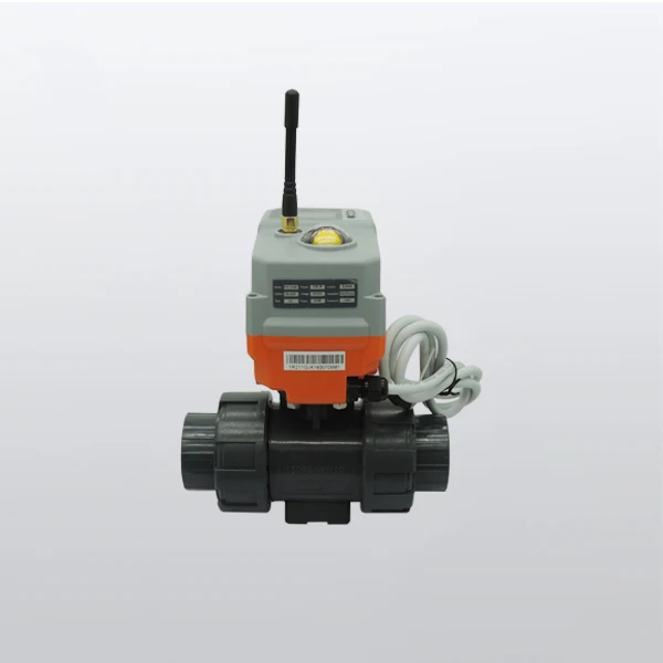 DN25 AC220 wifi type YDKL plastic mini electric actuator ball valve