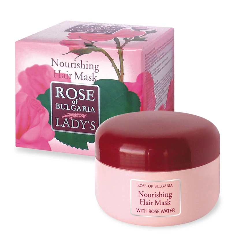 Nourishing Hair Mask My Rose OF BULGARIA Essential Rose Oil