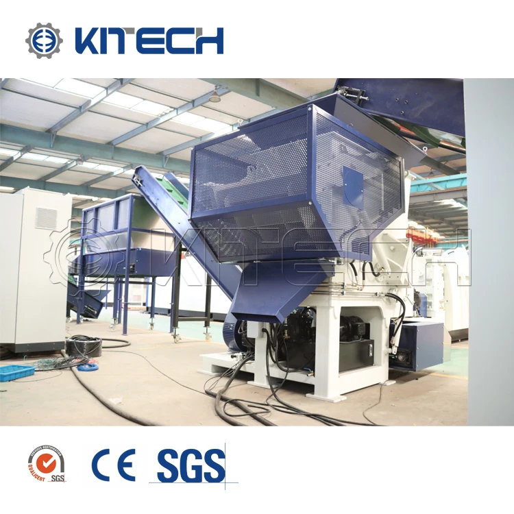 Plastic Block Shredder Double Shaft Shredder Machine Products Sell Like Hot Cakes